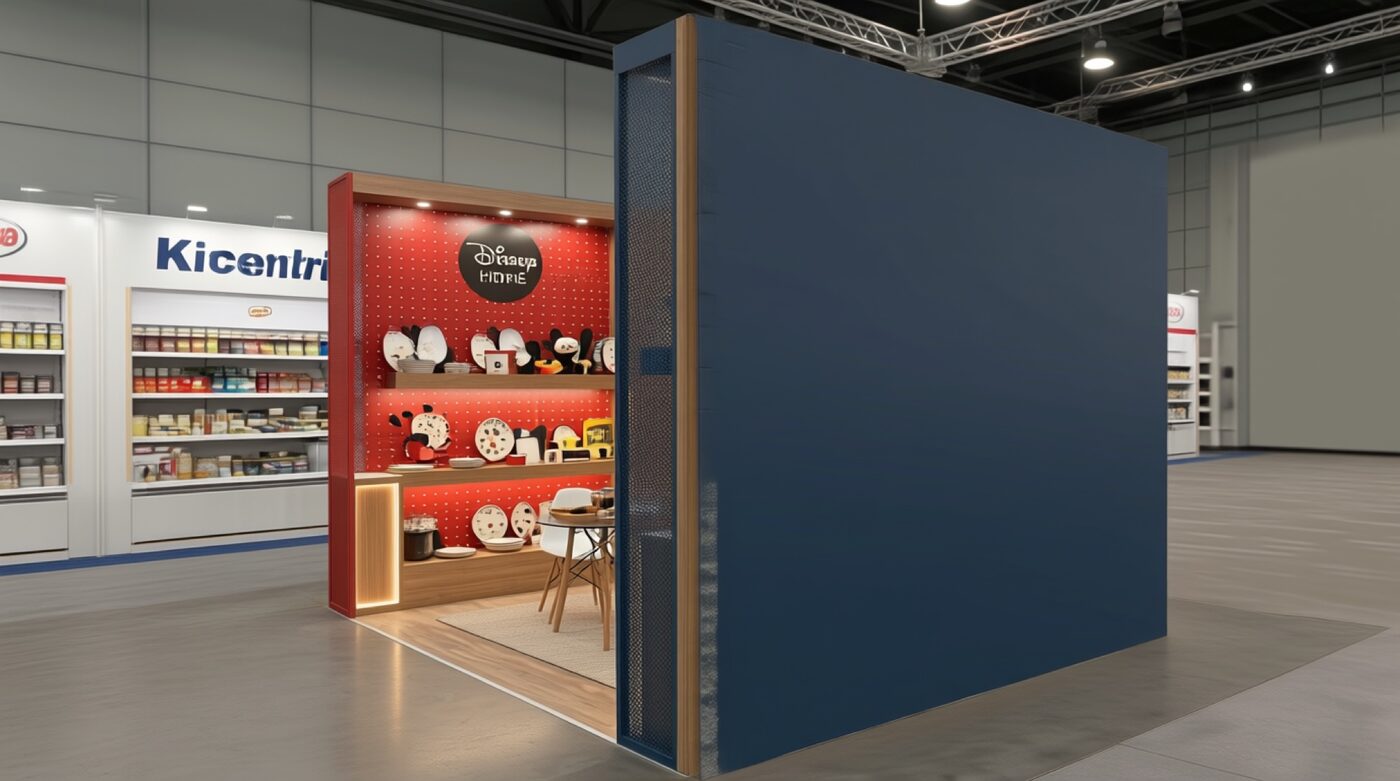 Stand ANTAD · arquitectura efímera